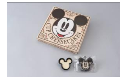 商品の一部にカビがあった『カップチーズケーキ』（オリエンタルランドの発表資料より）