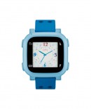 腕時計型ウェアラブル端末（ライトブルー）（写真：ドコモ発表資料より）