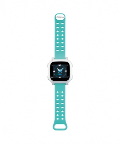 腕時計型ウェアラブル端末（ホワイト）（写真：ドコモ発表資料より）