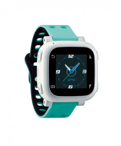 腕時計型ウェアラブル端末（ホワイト）（写真：ドコモ発表資料より）