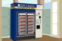 SIMの開通機能を搭載する多機能自動販売機の外観（NTTコミュニケーションズの発表資料より）