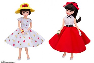 中原淳一×リカちゃんのコラボドール登場！イラストを再現し可憐な姿に - 京都＆日本橋で限定発売