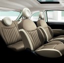 Fiat 500/500C Mentorzata の内装（FCAジャパンの発表資料より）