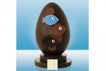 フォションから魚モチーフのチョコレート「フォション イースターエッグ」限定150個販売