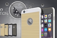 Appleのロゴ部分が光るiPhone 6/iPhone 6 Plus用「ALU ロゴイルミネーションケース」