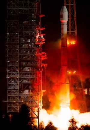 長征三号丙ロケット、新世代の航法衛星「北斗」を打ち上げ―「遠征一号」上段も初飛行（Image credit: 中国政府）