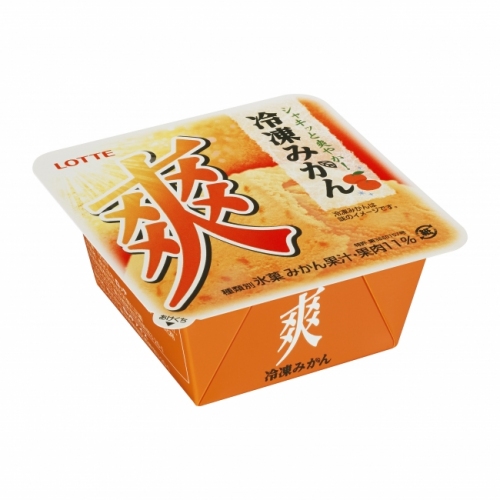 『爽 冷凍みかん』（ロッテ発表資料より）