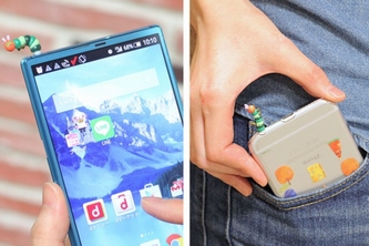 『はらぺこあおむし PLUG APLI』使用イメージ（Hamee発表資料より）