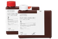 （左）サンクHbA1c LF70（R2）、（右）サンクHbA1c LF70（R1） （アークレイの発表資料より）