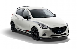 マツダが「モータースポーツジャパン2015 フェスティバル イン お台場」で初公開する「デミオ モータースポーツ コンセプト」(写真提供:マツダ) マツダが「モータースポーツジャパン2015 フェスティバル イン お台場」で初公開する「デミオ モータースポーツ コンセプト」(写真提供:マツダ)
