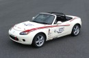 マツダが「モータースポーツジャパン2015 フェスティバル イン お台場」で初公開する「Mazda Women in Motorsport Project 2015」トレーニング用車両(写真提供:マツダ) マツダが「モータースポーツジャパン2015 フェスティバル イン お台場」で初公開する「Mazda Women in Motorsport Project 2015」トレーニング用車両(写真提供:マツダ)