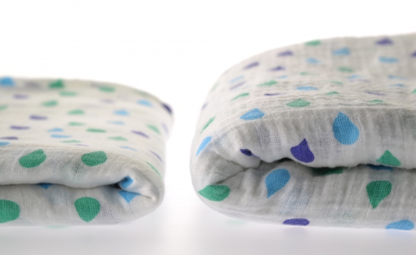 洗うたびに柔らかくなる国産ガーゼ（ダッドウェイ発表資料より）