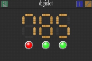 お金いらずのお手軽スロット！シンプルなデジタル型 - Android アプリ 「デジスロ」