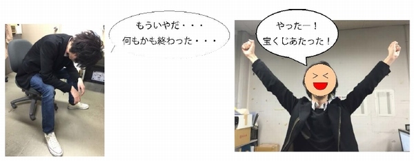 九州大学の佐々木恭志郎博士後期課程学生らによる研究グループは、「画像を見て生じた感情が、直後に画面を上にスワイプすると快くなり、下にスワイプすると不快になる」ことを発見した。写真：九州大学の発表資料より