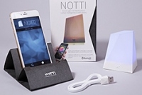 1,600万通りのカラーをコントロールできる「NOTTI」（ソフトバンクの発表資料より）