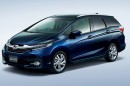 新型コンパクトワゴン「SHUTTLE(シャトル)」(写真提供:ホンダ) 新型コンパクトワゴン「SHUTTLE(シャトル)」(写真提供:ホンダ)