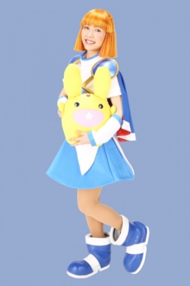 「ぷよぷよ オンステージ」 伊藤梨沙子/アルル役(セガゲームス発表資料より) 「ぷよぷよ オンステージ」 伊藤梨沙子/アルル役(セガゲームス発表資料より)