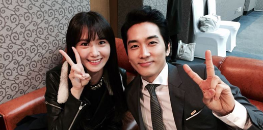 俳優ソン・スンホンと少女時代のユナが租税行政広報の“顔”になった。写真：ソン・スンホンのインスタグラム