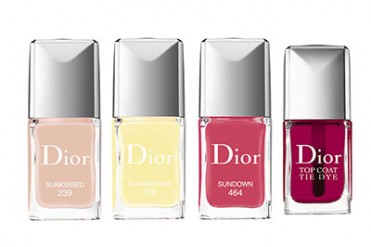 ディオールから「タイダイ コレクション」発売、グラデーションカラーが楽しめるリップ＆ネイル