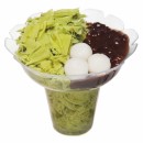 新作『コットンスノーキャンディ グリーンティ白玉あずき』（ダスキン発表資料より）