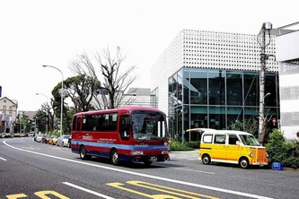 代官山循環バスの参考イメージ画像（ヤマハの発表資料より）