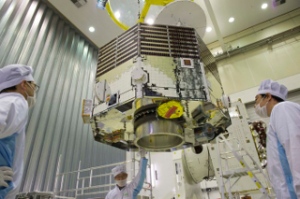 日本の「水星磁気圏探査機(MMO)」が欧州の試験施設に到着(Image credit: ESA–A. Le Floc'h) 日本の「水星磁気圏探査機(MMO)」が欧州の試験施設に到着(Image credit: ESA–A. Le Floc'h)