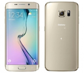 ソフトバンクの夏モデルスマートフォン「Galaxy S6 edge」(写真:ソフトバンクモバイル発表資料より) ソフトバンクの夏モデルスマートフォン「Galaxy S6 edge」(写真:ソフトバンクモバイル発表資料より)