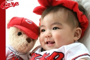 カープ赤ちゃんイメージ（広島県発表資料より）