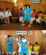 バラエティ番組『ハッピートゥゲザーシーズン3』で、番組定番のサウナ用ガウンをそれぞれの個性で着こなしたBIGBANGメンバーたちの姿が公開された。 バラエティ番組『ハッピートゥゲザーシーズン3』で、番組定番のサウナ用ガウンをそれぞれの個性で着こなしたBIGBANGメンバーたちの姿が公開された。