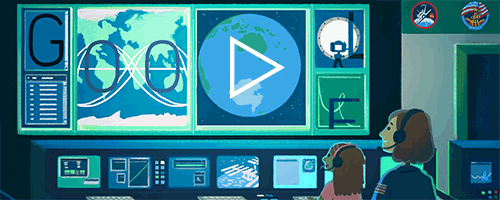 本日5月26日のGoogleロゴは、「サリー・ライド生誕64周年」Doodleとなっている。