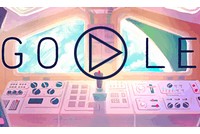 本日5月26日のGoogleロゴは、「サリー・ライド生誕64周年」Doodleとなっている。