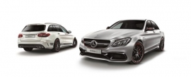 メルセデス・ベンツ日本が限定販売する「C 63 S Edition 1」のエクステリア (メルセデス・ベンツ日本の発表資料より) メルセデス・ベンツ日本が限定販売する「C 63 S Edition 1」のエクステリア (メルセデス・ベンツ日本の発表資料より)
