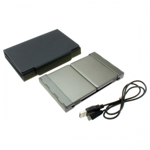 iPhoneやスマホで利用でき、三つ折りにたためる接続コンパクトなBluetoothキーボード「DN-12891」