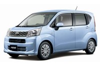 左はムーヴ L「SA II」、右は先進安全車プラス（ASV+）のマーク（写真:ダイハツ発表資料より）