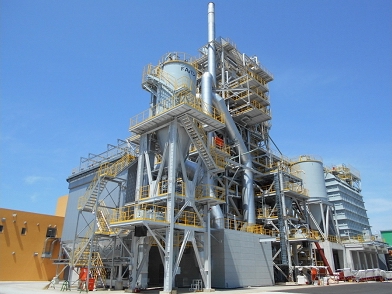 江津バイオマス発電所（豊田通商の発表資料より）