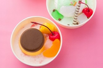 夏のデザート3種（大阪新阪急ホテル発表資料より）