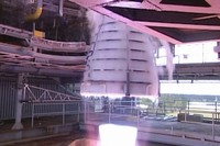 NASA、超大型ロケットSLS用「RS-25」ロケット・エンジンの3回目の燃焼試験を実施（Image credit: NASA）