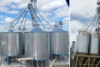 Denny's社製のサイロ（施工実施例） （サタケの発表資料より）