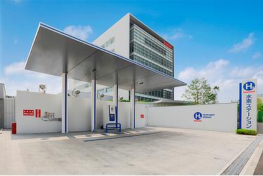 尼崎水素ステーション（トヨタ自動車の発表資料より）