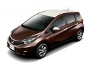 日産自動車がマイナーチェンジして発売したコンパクト5ドアハッチバック「ノート」。インペリアルアンバーのツートーンカラー（写真提供：日産自動車）