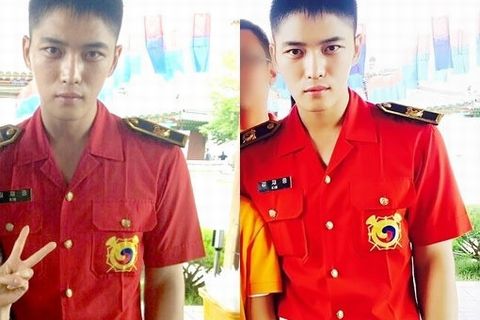 兵役中のキム・ジェジュンの近況が公開されて注目を集めている。