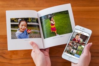 簡単操作でフォトブックが作れる（リプレックス株式会社発表資料より）