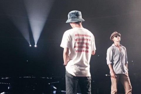 SUPER JUNIORのイェソンが、ツイッターにて「SUPER SHOW 6」アンコール公演のリハーサル風景を公開した。