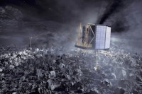 彗星着陸機「フィラエ」、6月24日以来の通信に成功　科学データも受信（Image credit: DLR）