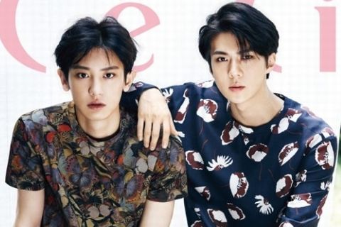 男性デュオEXOのチャニョルとセフンの乙女心をときめかせるグラビアが公開されて注目を集めている。