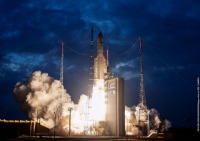 アリアン5 ECAロケット、50機目の打ち上げに成功　成功率98%の大台に（Image Credit: Arianespace）