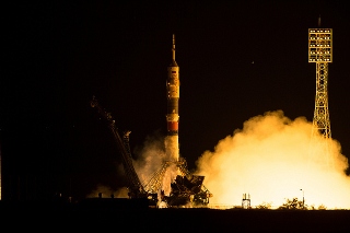 油井さんら宇宙へ　「ソユーズTMA-17M」宇宙船、打ち上げ成功（Image Credit: NASA/Aubrey Gemignani）