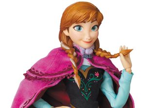 「REAL ACTION HEROES」アナ （C） Disney（メディコム・トイ発表資料より）