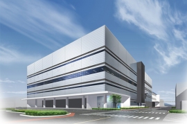 「空調開発設計・評価棟」イメージ図(三菱電機の発表資料より) 「空調開発設計・評価棟」イメージ図(三菱電機の発表資料より)