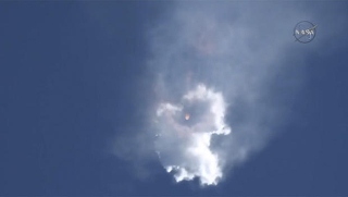 ファルコン9ロケットの打ち上げ失敗、原因はヘリウム・タンクの支柱の破損か（Image Credit: NASA）